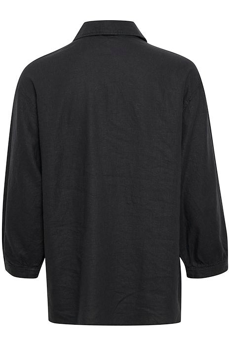 AmosIW Blus - Svart