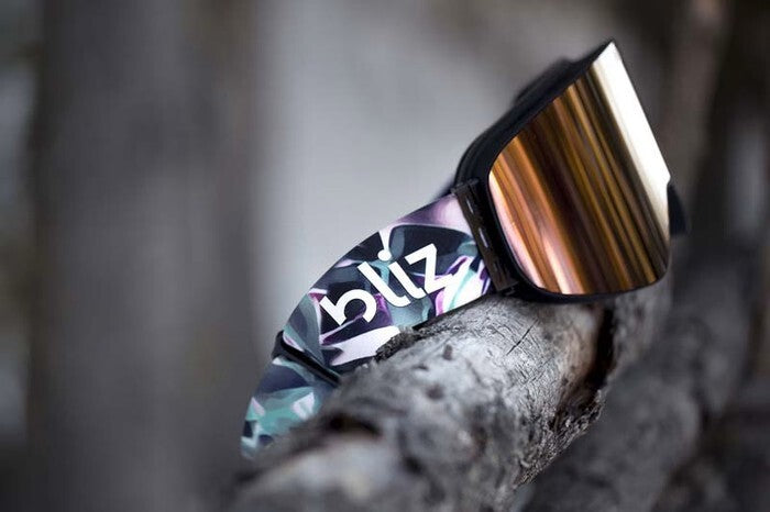 Goggles Flow - Black/Brown w Ice Pink Multi