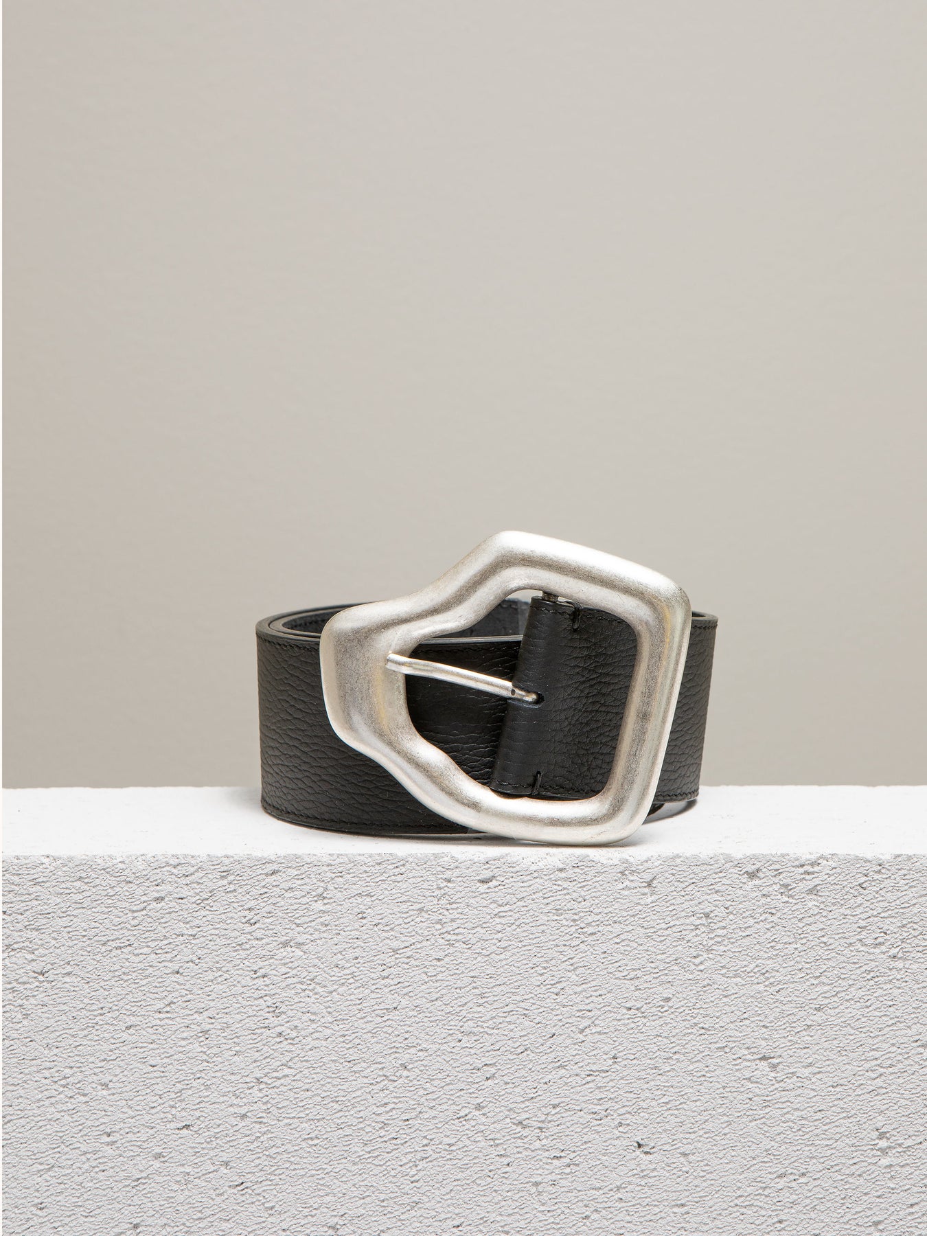 Ako Belt - Svart Silver
