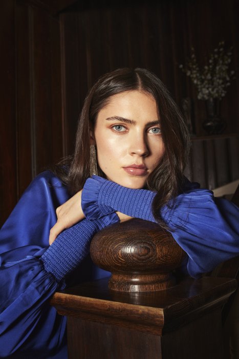 Ameli Top - Electric Blue