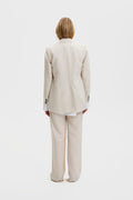 PaulaGZ Linen Blazer - Ancient Scroll