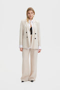 PaulaGZ Linen Mw Wide Pants - Ancient Scroll