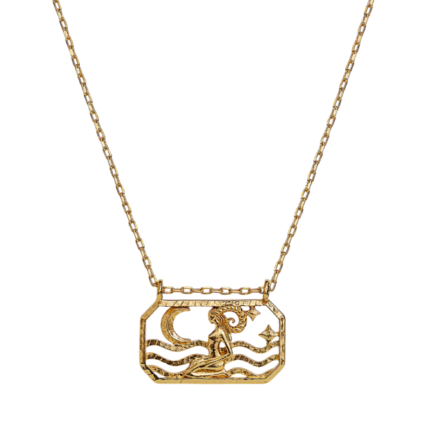 Zodiac Aries Halsband - Guld