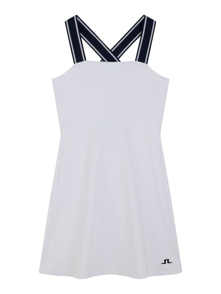 Mona Tech Dress - Vit