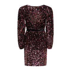 Teagan Wrap Dress - Pink