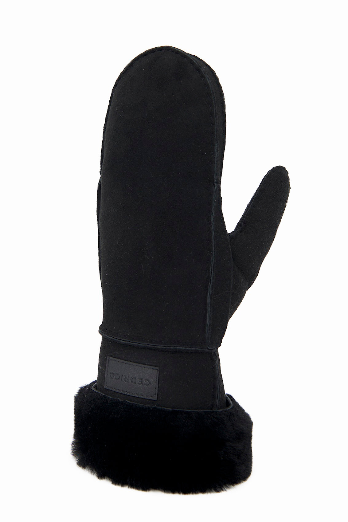 Miss Shearling Suede - Black - Cedrico - Tilbehør - VILLOID.no