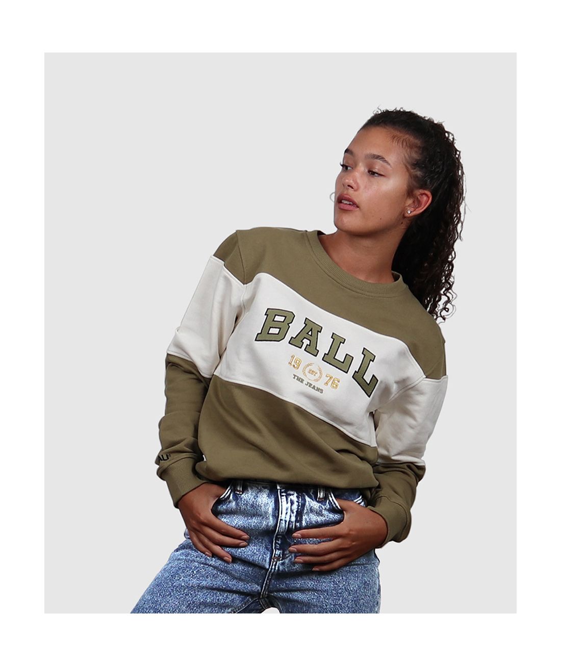 J. Montana - Olive - BALL - Gensere - VILLOID.no