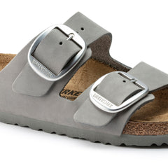 Arizona Big Buckle Nubuck Leather Narrow - Dove Gray