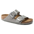 Arizona Big Buckle Nubuck Leather Narrow - Dove Gray