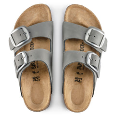 Arizona Big Buckle Nubuck Leather Narrow - Dove Gray