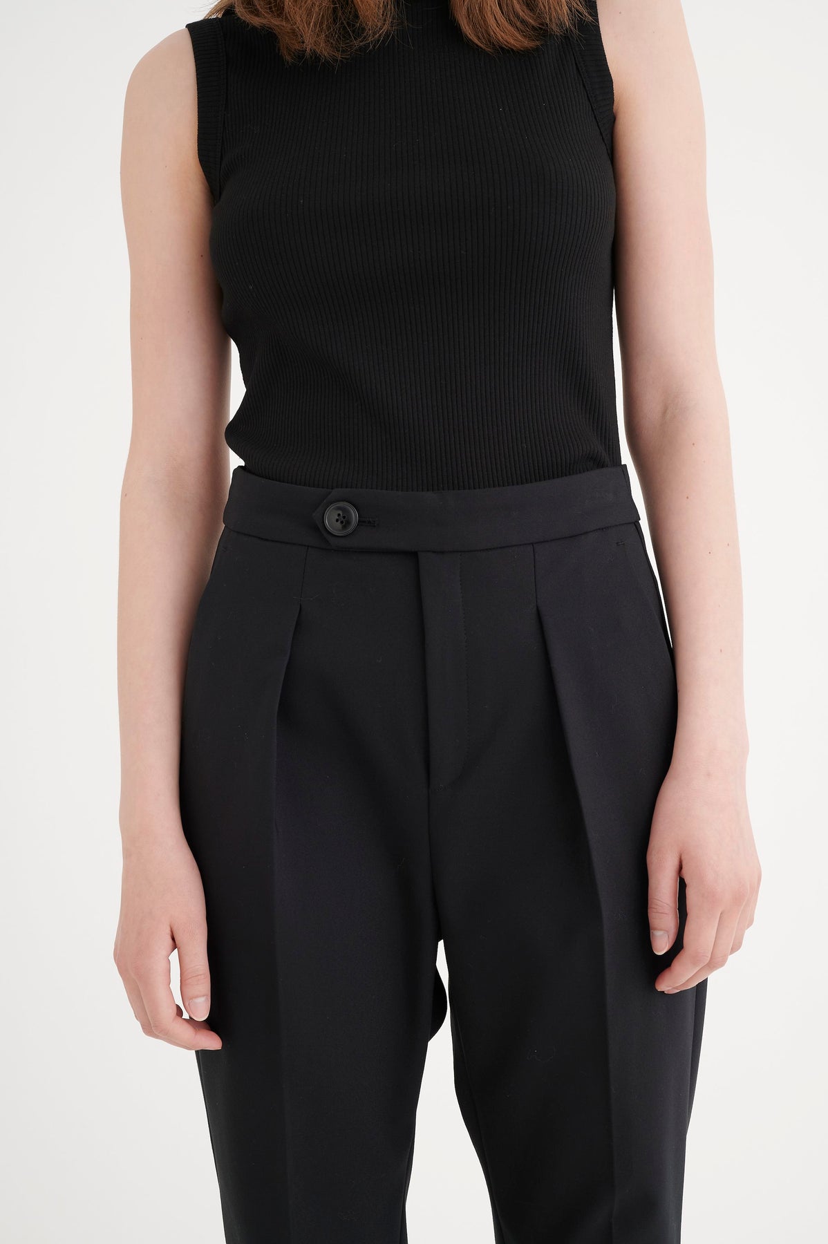 DagnaIW Rollneck Top - Svart