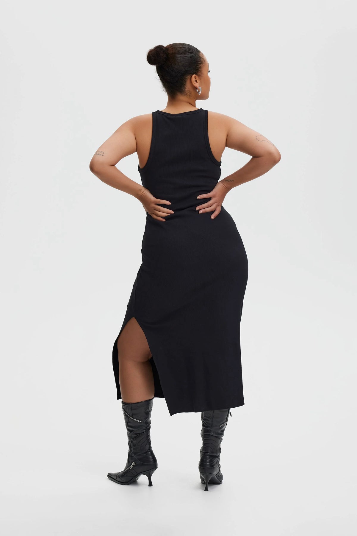 DrewGZ Sl Long Dress - Svart