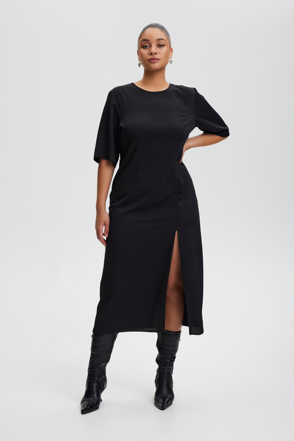 MelbaGZ Long Dress - Black
