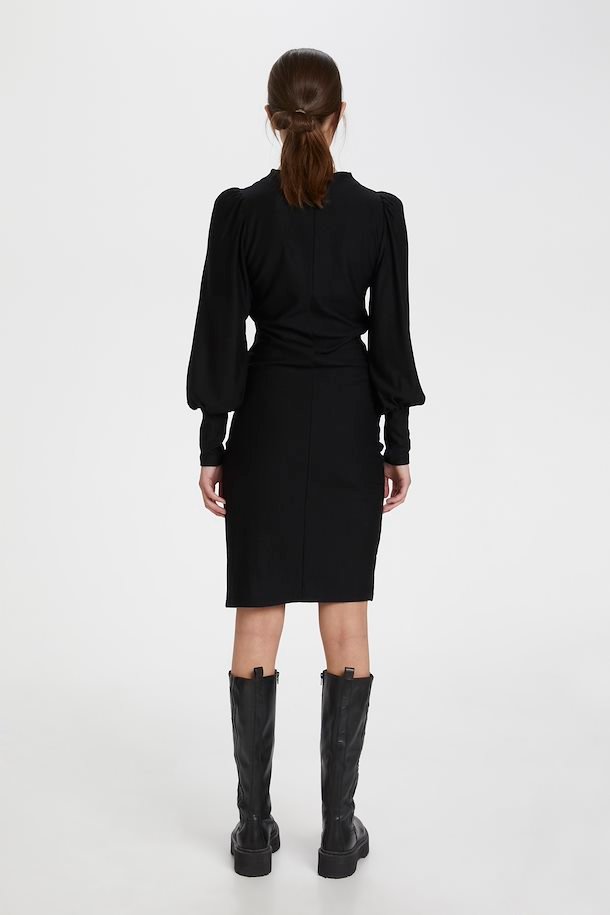 RifaGZ Puff Dress - Black - Gestuz - Kjoler - VILLOID.no