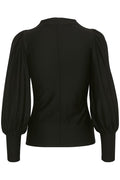 RifaGZ Puff Blouse - Black - Gestuz - Bluser & Skjorter - VILLOID.no