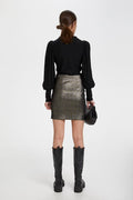 RifaGZ Puff Blouse - Black - Gestuz - Bluser & Skjorter - VILLOID.no