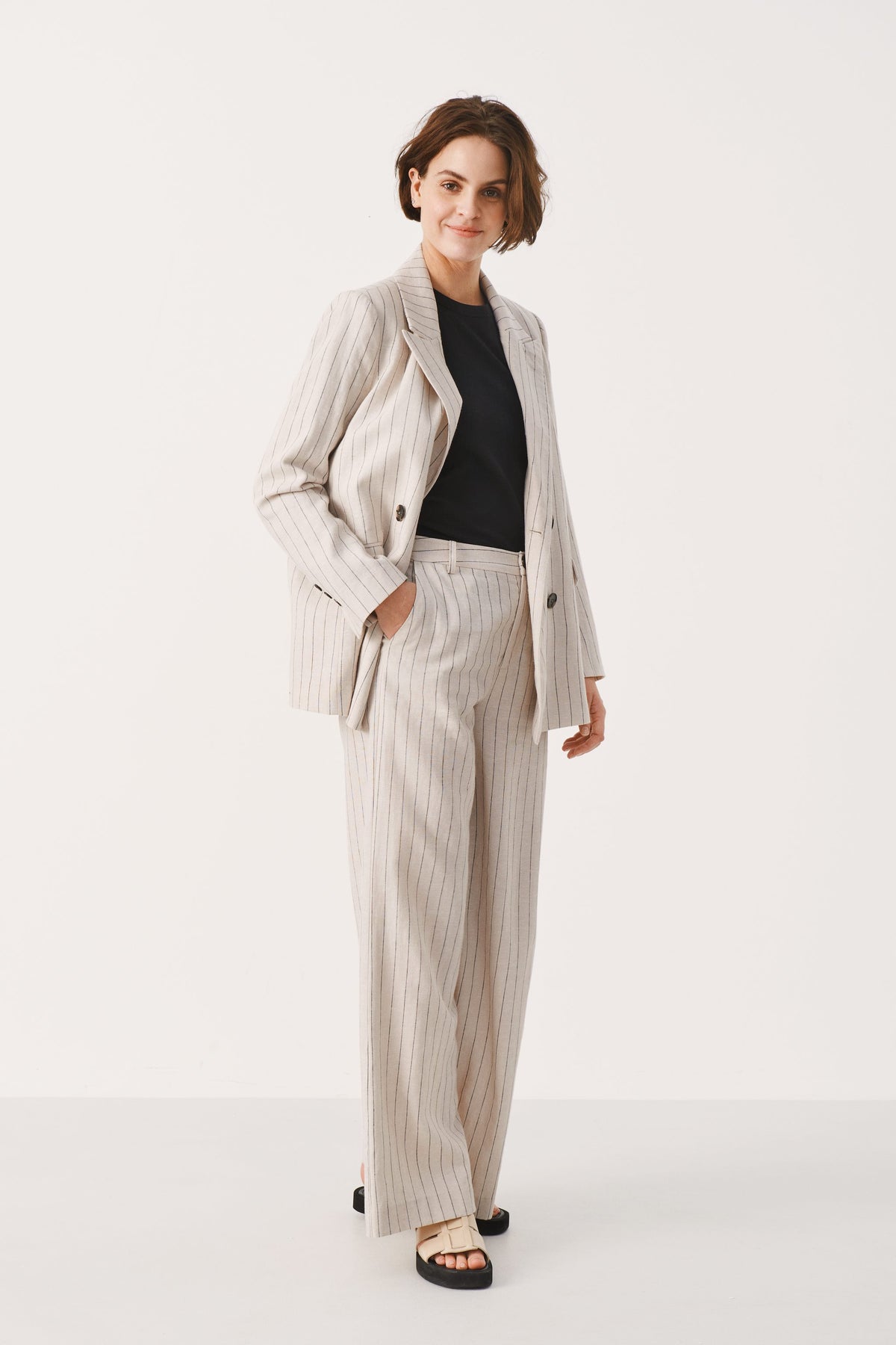 SinePW Blazer - Black Stripe