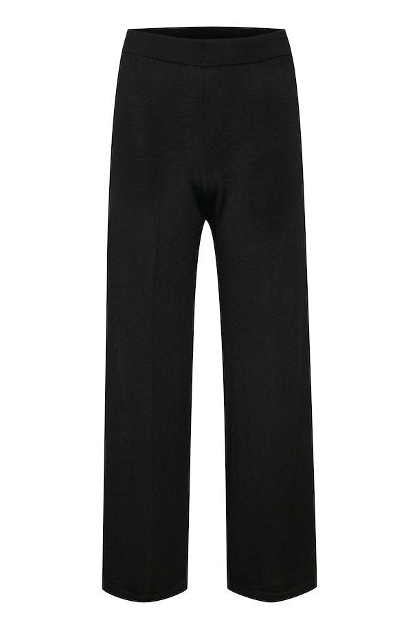 ThelmaGZ Culotte - Black - Gestuz - Bukser & Shorts - VILLOID.no