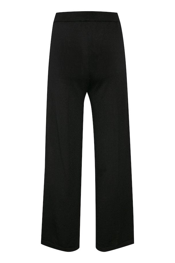 ThelmaGZ Culotte - Black - Gestuz - Bukser & Shorts - VILLOID.no