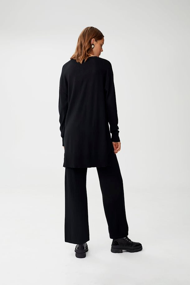 ThelmaGZ Culotte - Black - Gestuz - Bukser & Shorts - VILLOID.no