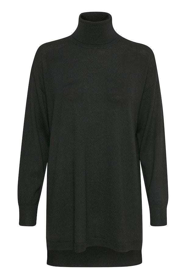 ThelmaGZ Rollneck - Black - Gestuz - Gensere - VILLOID.no