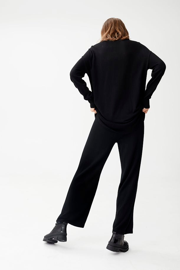 ThelmaGZ Rollneck - Black - Gestuz - Gensere - VILLOID.no