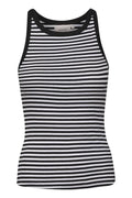 DrewGZ SL Stripe Top - Black/White Stripe