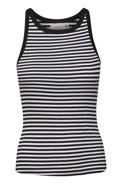 DrewGZ SL Stripe Top - Black/White Stripe