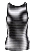 DrewGZ SL Stripe Top - Black/White Stripe