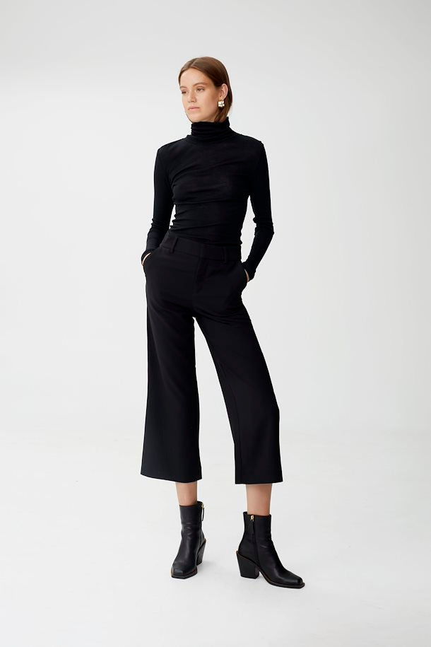 WilmaGZ Rollneck - Black - Gestuz - Gensere - VILLOID.no