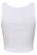 DrewGZ Cropped Top - Bright White