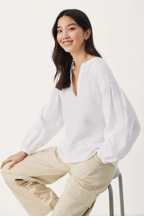 SafaPW Blouse - Bright White