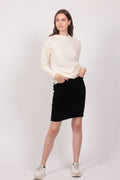 PapinaIW O-neck Pullover - White Smoke - InWear - Gensere - VILLOID.no