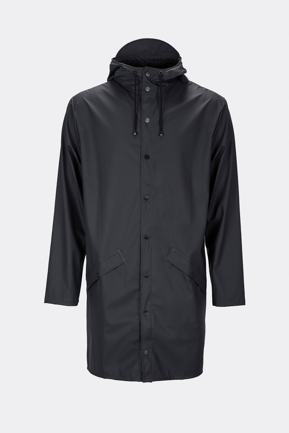 Long Jacket - Black - Rains - Jakker - VILLOID.no