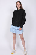 Carin Skirt - Light Blue - Neo Noir - Skjørt - VILLOID.no
