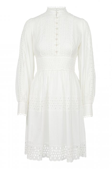 Isabelle Dress - White