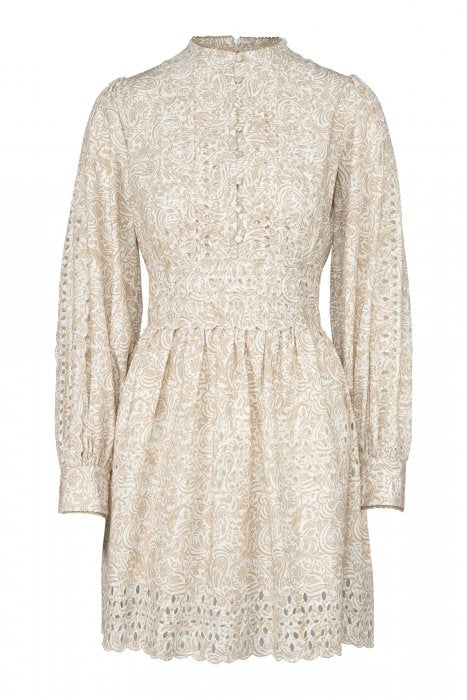 Isabelle Printed Dress - Humus