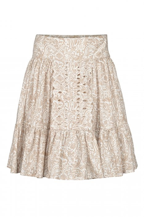 Isabelle Skirt Printed - Humus