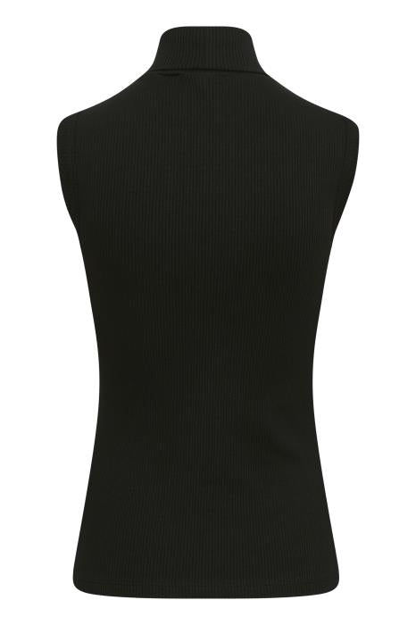 DagnaIW Rollneck Top - Svart