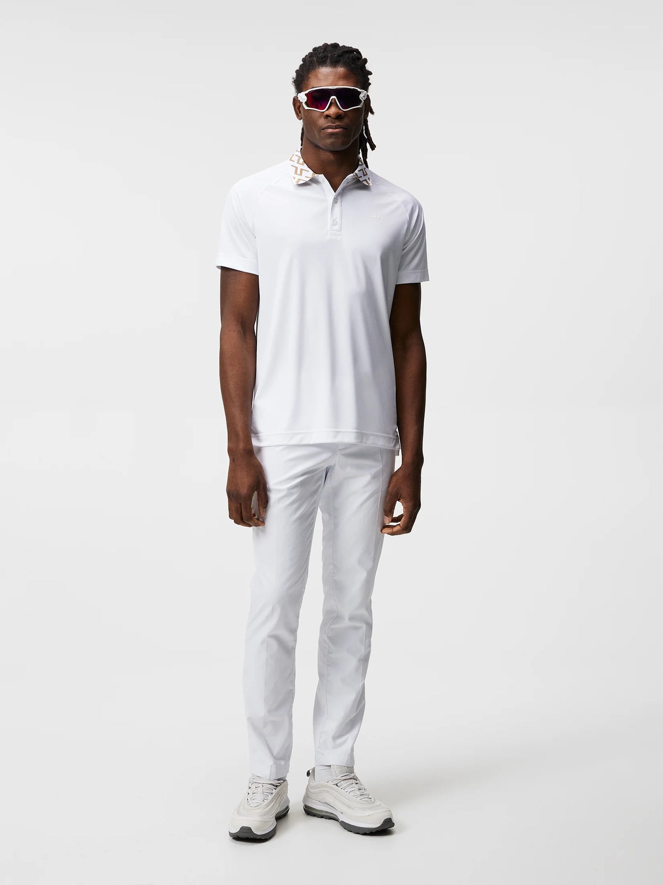Rui Regular Fit Golf Polo - White