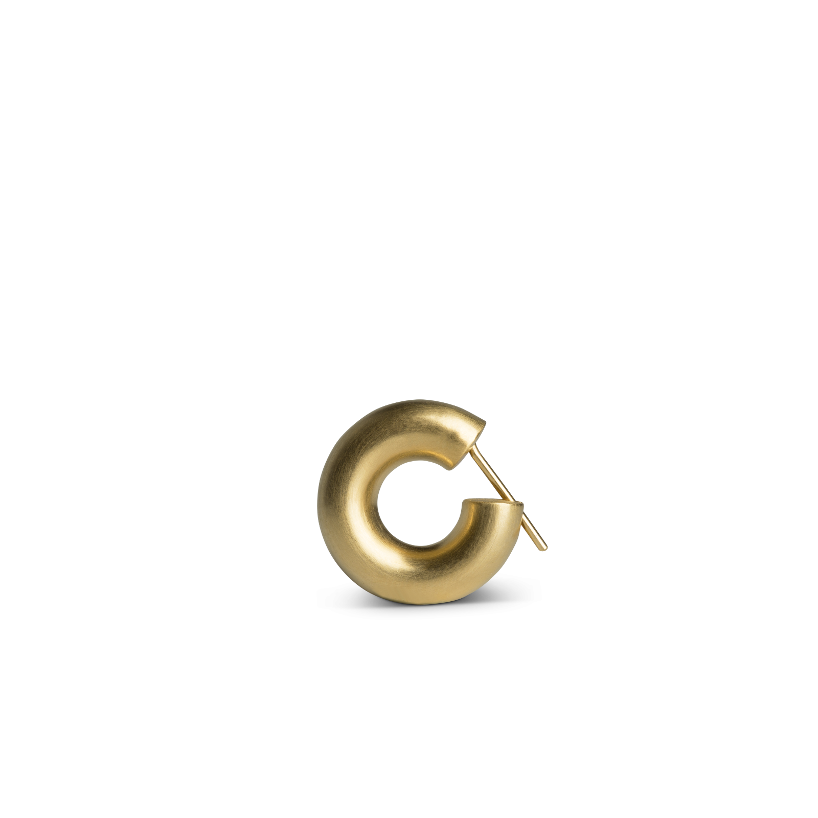 Small Chunky Hoop - Gold