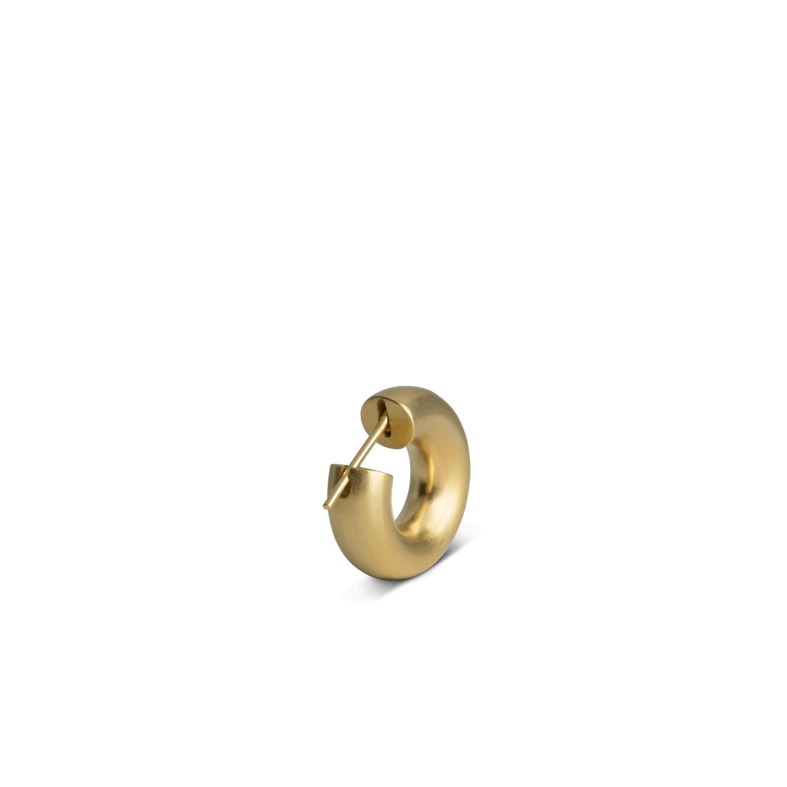 Small Chunky Hoop - Gold