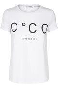 Coco Signature Tee - White