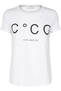 Coco Signature Tee - White