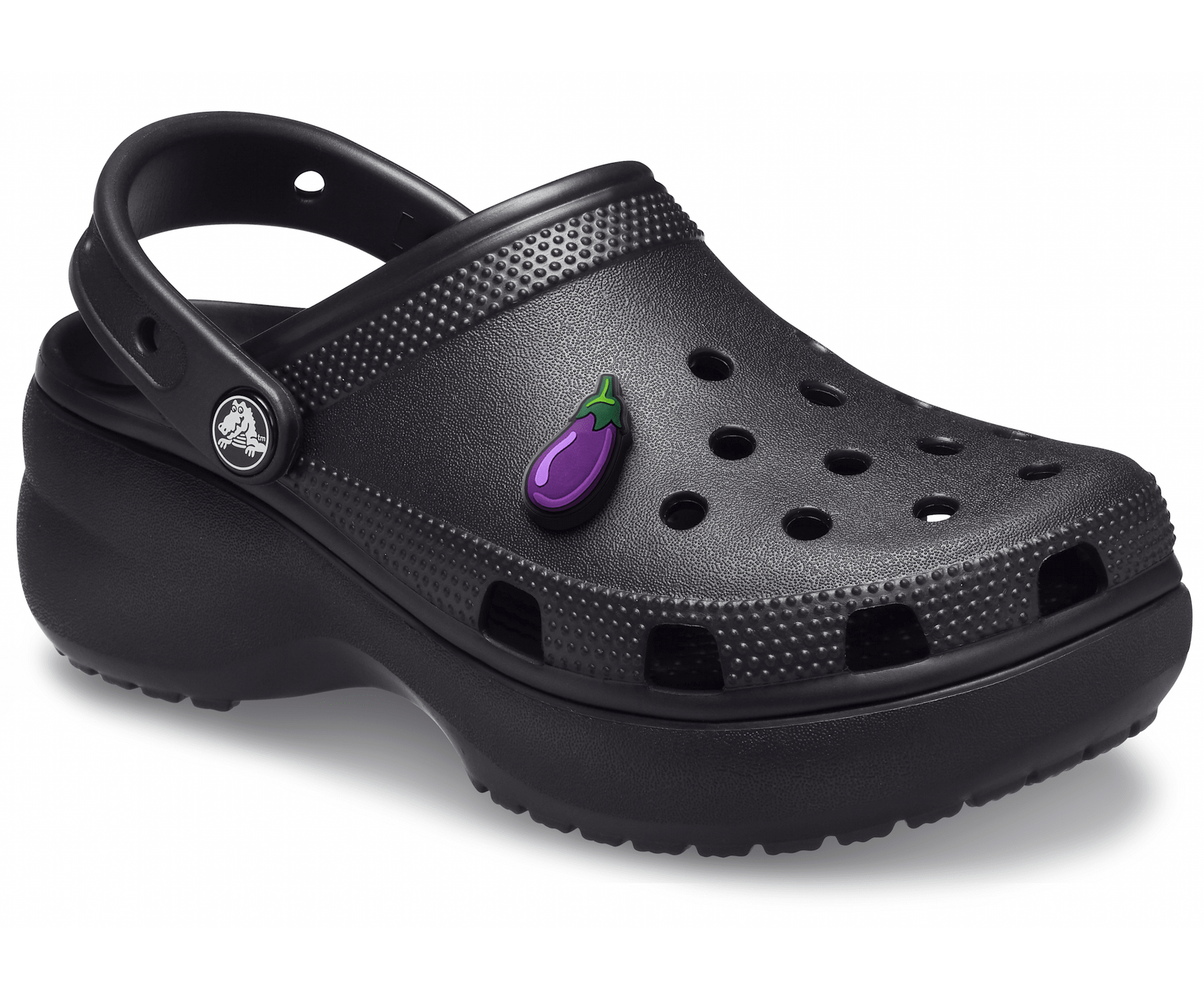 Classic Platform Clog - Black