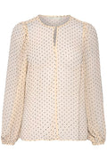 IbiIW Long Sleeve Blouse - French Nougat