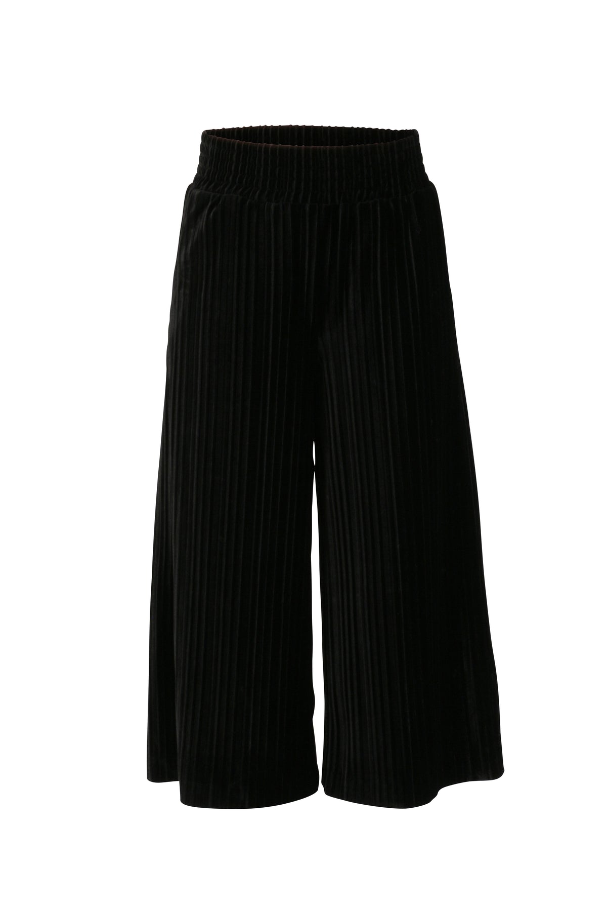 Sort Arniesays: Louisa Velvet Pleat Bukse - ArnieSays - Bukser & Shorts - VILLOID.no