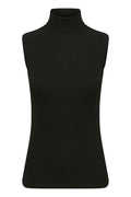 DagnaIW Rollneck Top - Svart