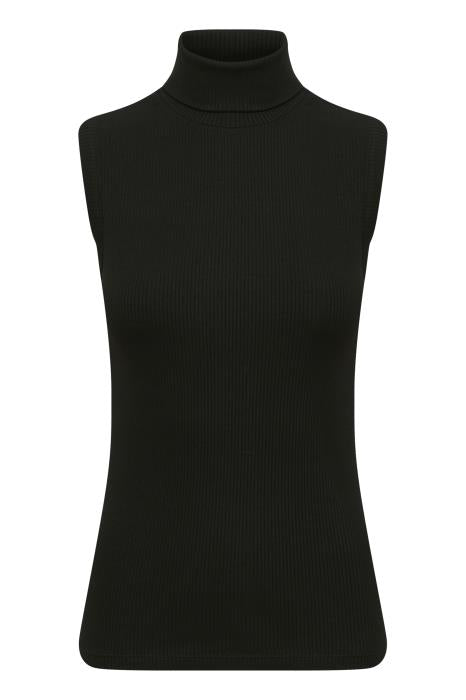 DagnaIW Rollneck Top - Svart