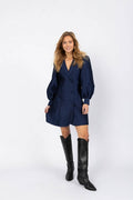 Daria Dress - Blue